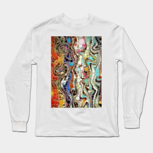 Colorful Raindrops Long Sleeve T-Shirt